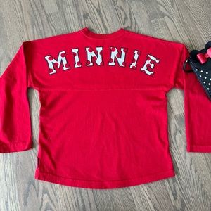Disney Youth Minnie Mouse Spirt Jersey